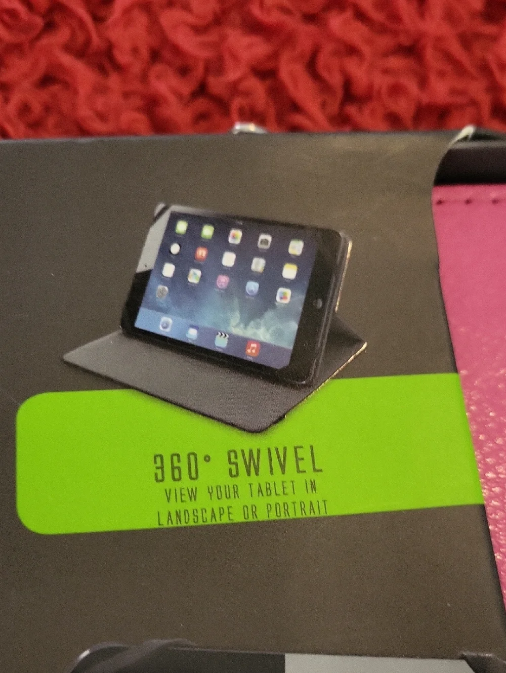 Pink Tablet Folio Case (9-10") - Picture 3 of 6